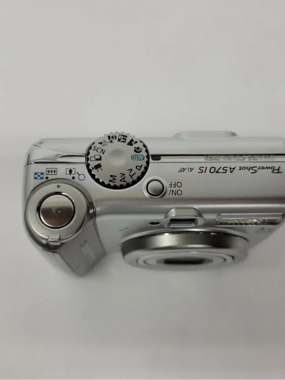 Canon Silver PowerShot A570 IS Compact Digital Camera
